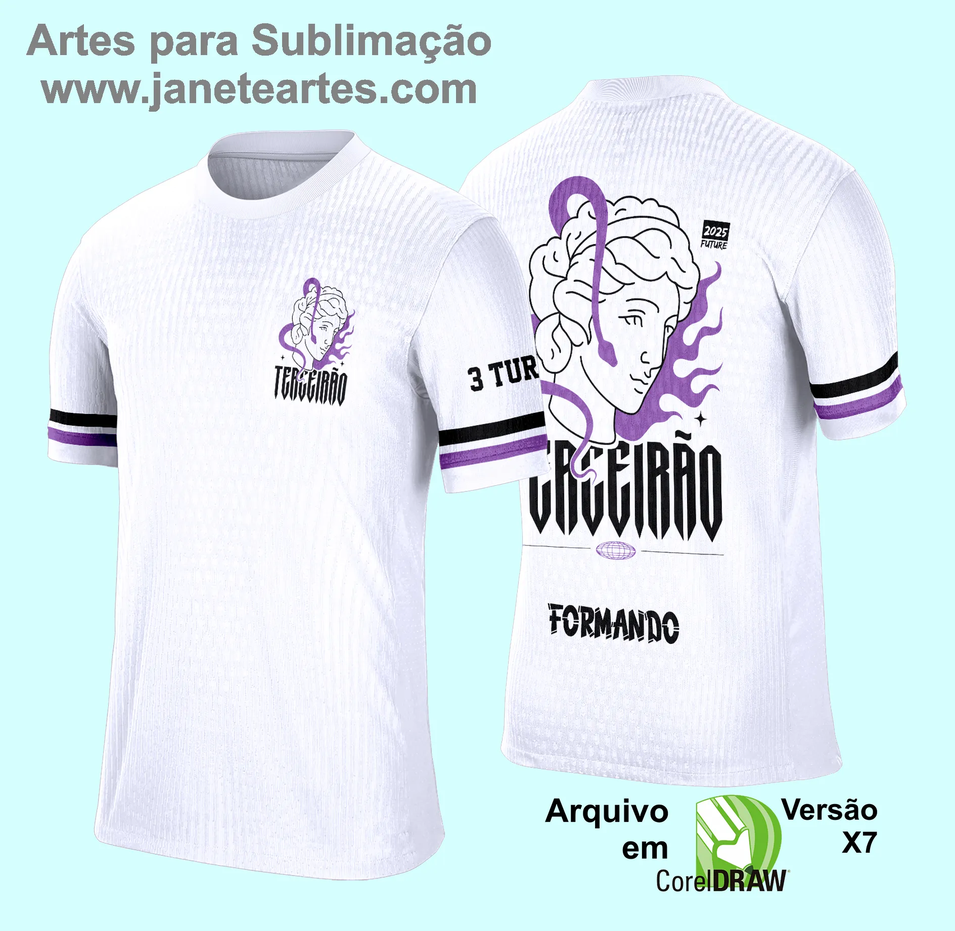  Camisa Terceirão - Arte Vetor - Future