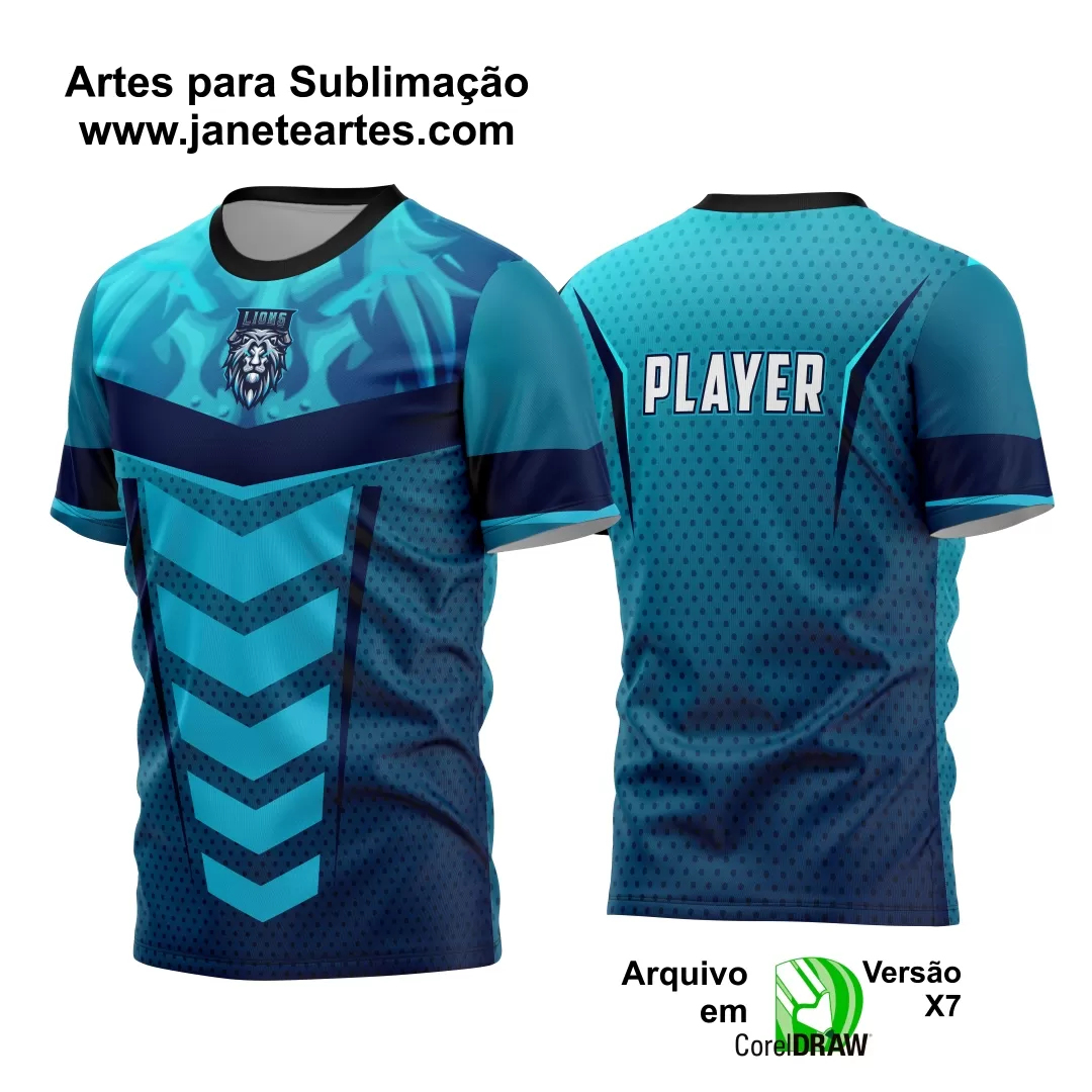 Arte Estampa Camisa Game 2024 - 2025