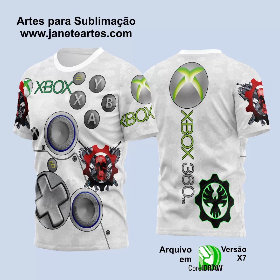 Arte Estampa Camisa Game 2024 - 2025