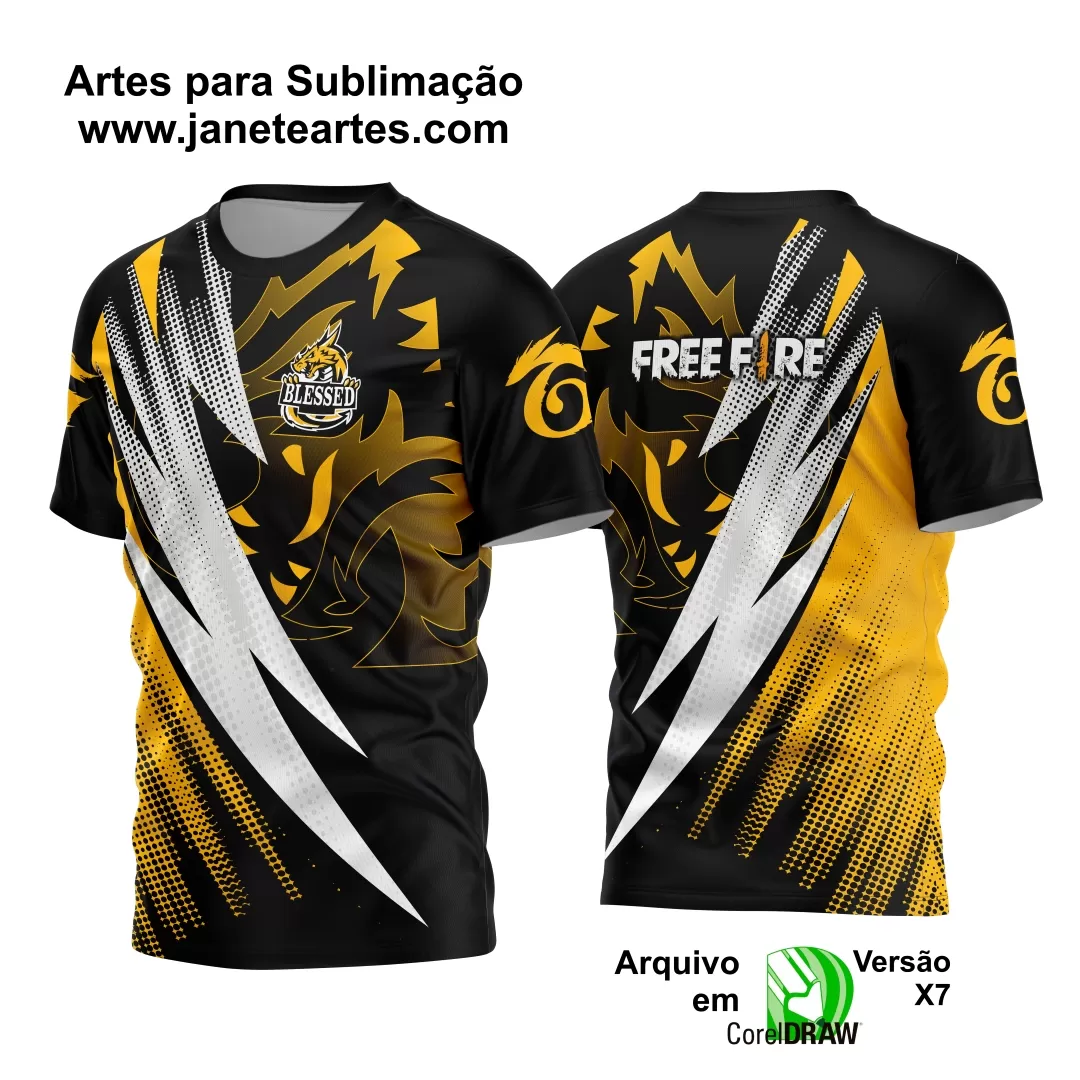 Arte Estampa Camisa Game 2024 - 2025