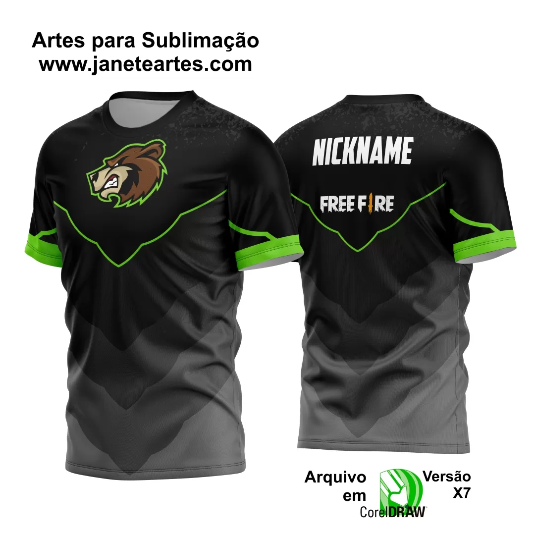 Arte Estampa Camisa Game 2024 - 2025