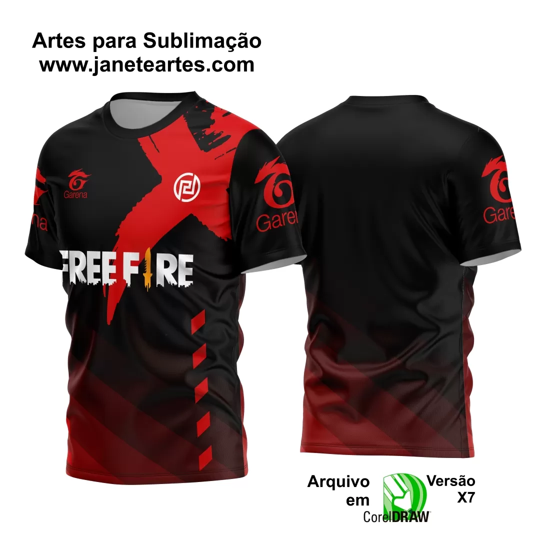 Arte Estampa Camisa Game 2024 - 2025