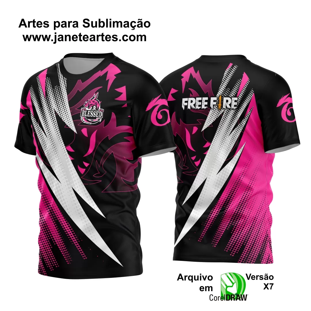 Arte Estampa Camisa Game 2024 - 2025