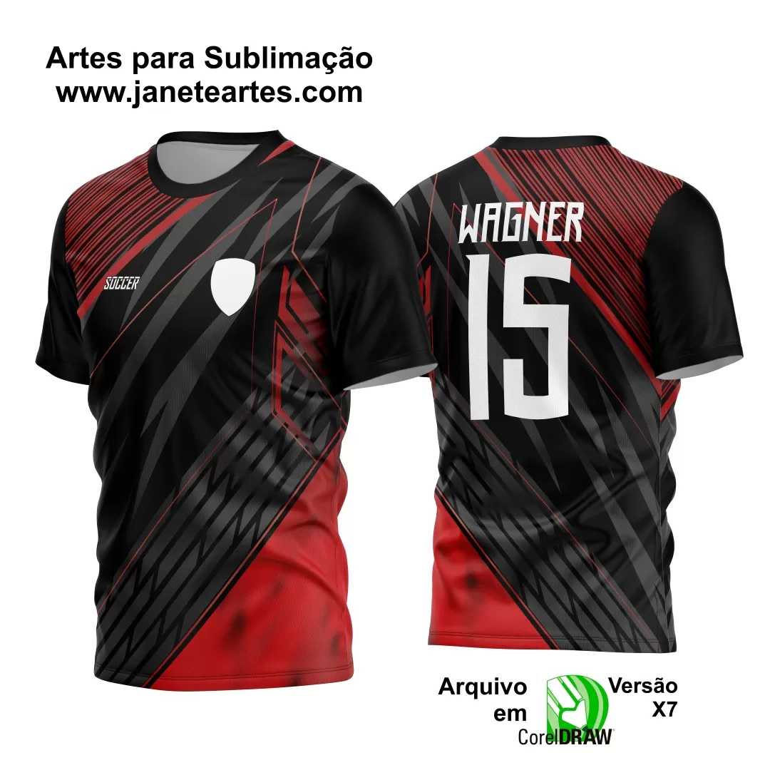 Arte Estampa Camisa Game 2024 - 2025