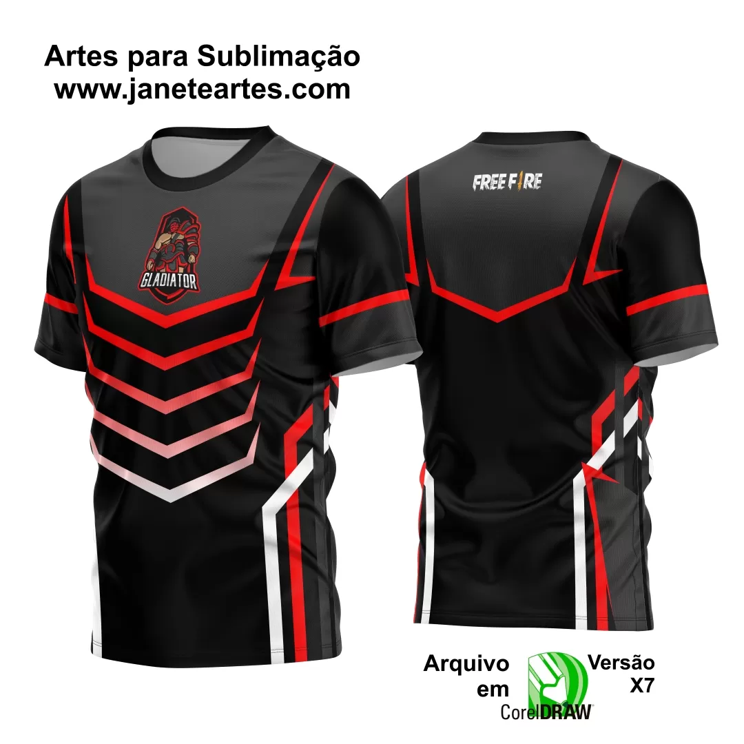 Arte Estampa Camisa Game 2024 - 2025