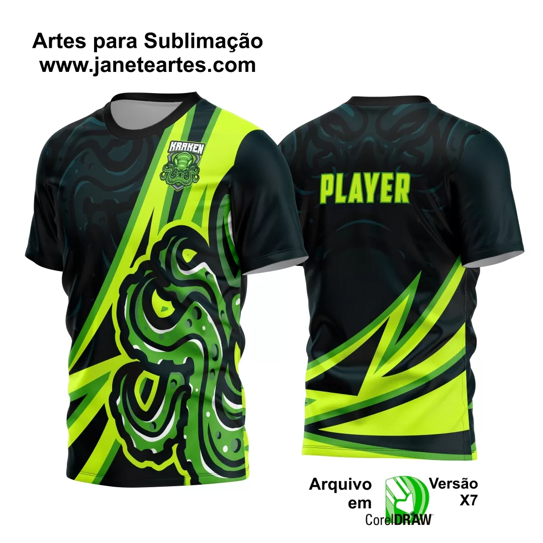 Arte Estampa Camisa Game 2024 - 2025