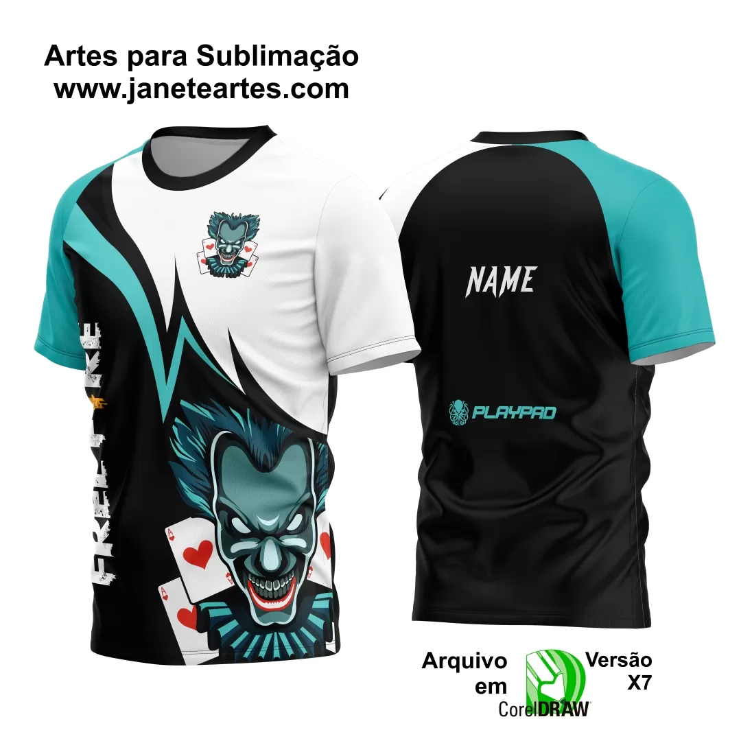 Arte Estampa Camisa Game 2024 - 2025