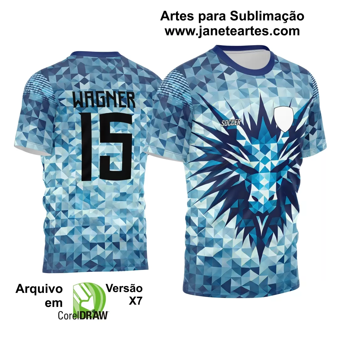 Arte Estampa Camisa Interclasse Dragão 2024 - 2025