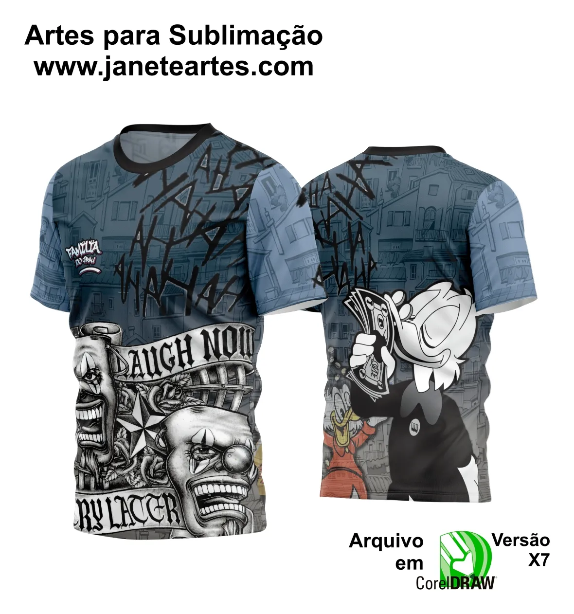 Arte Estampa Camisa Quebrada 2024