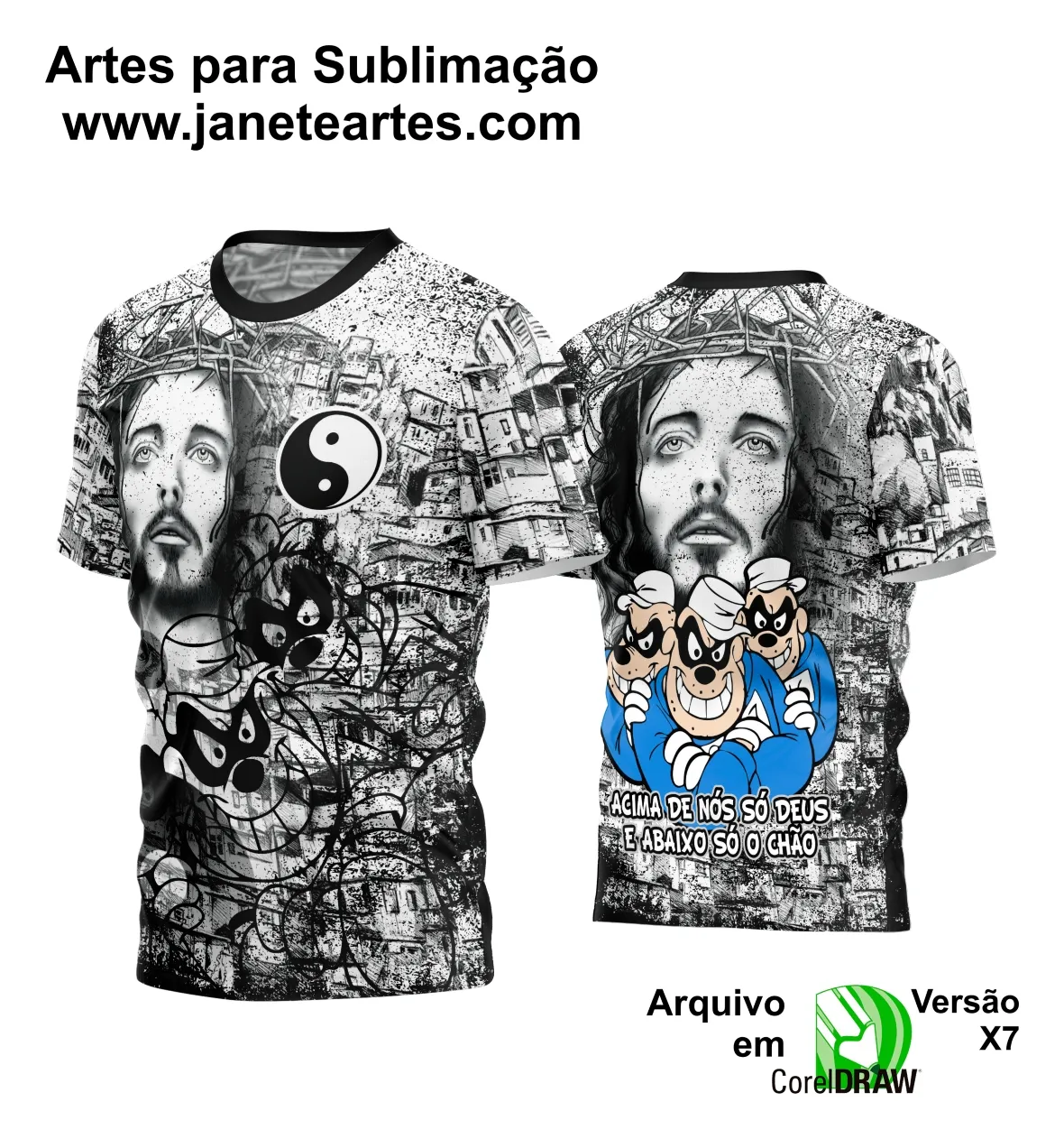 Arte Estampa Camisa Quebrada 2024