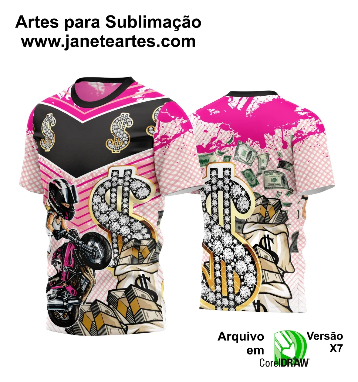 Arte Estampa Camisa Quebrada 2024