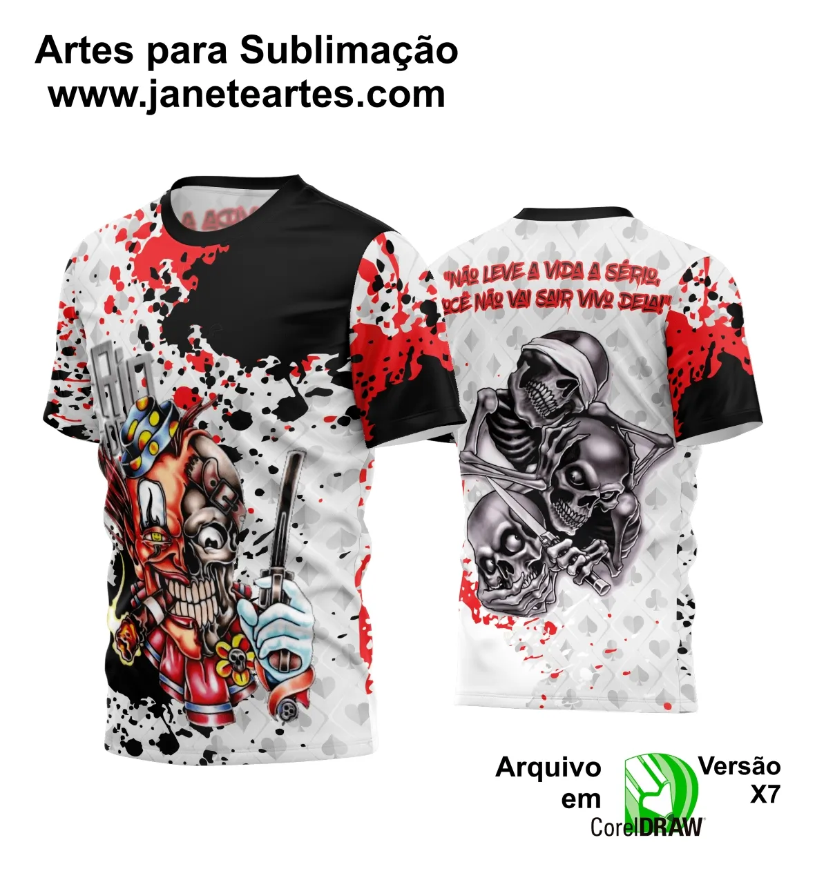 Arte Estampa Camisa Quebrada 2024