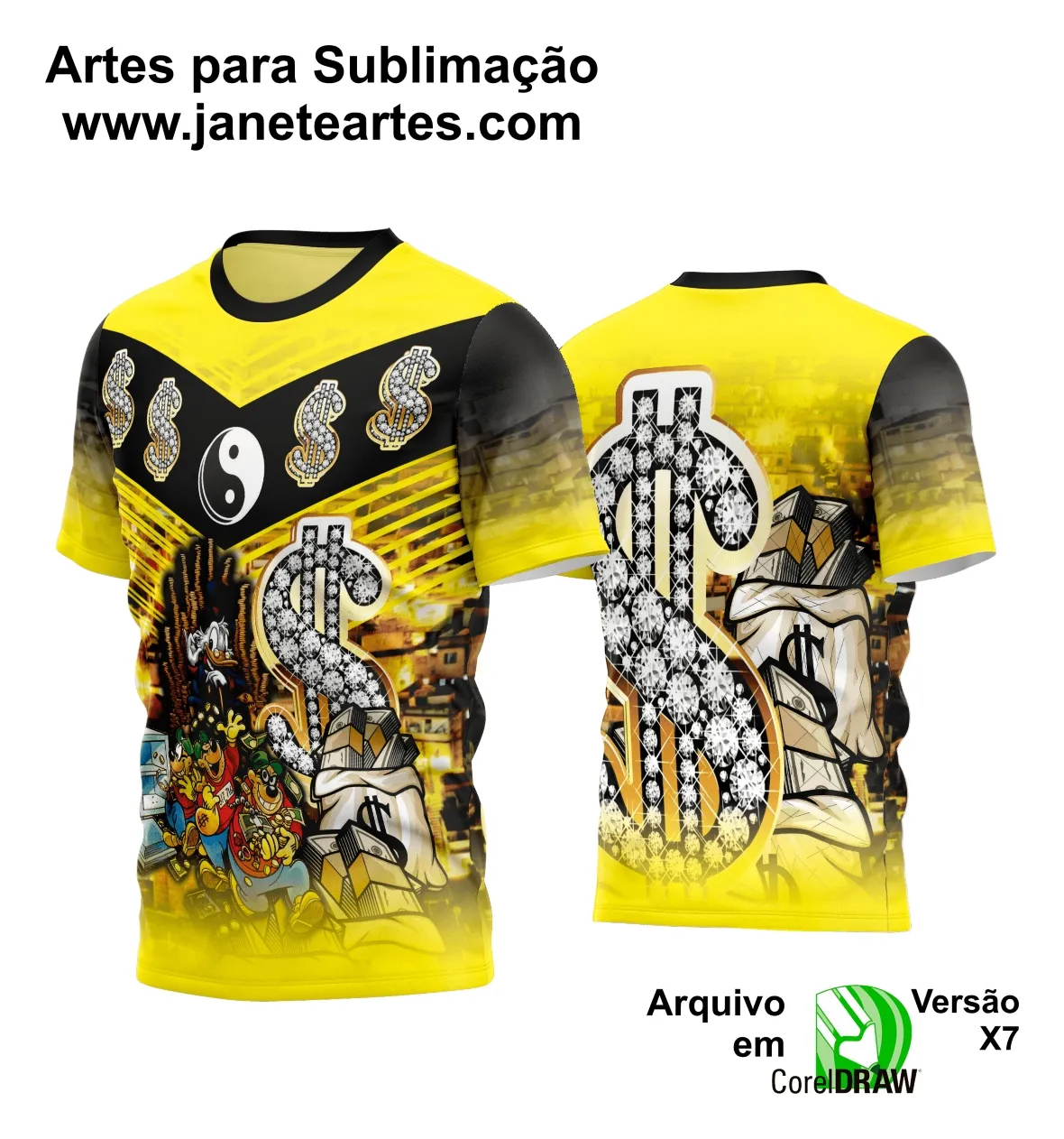 Arte Estampa Camisa Quebrada 2024