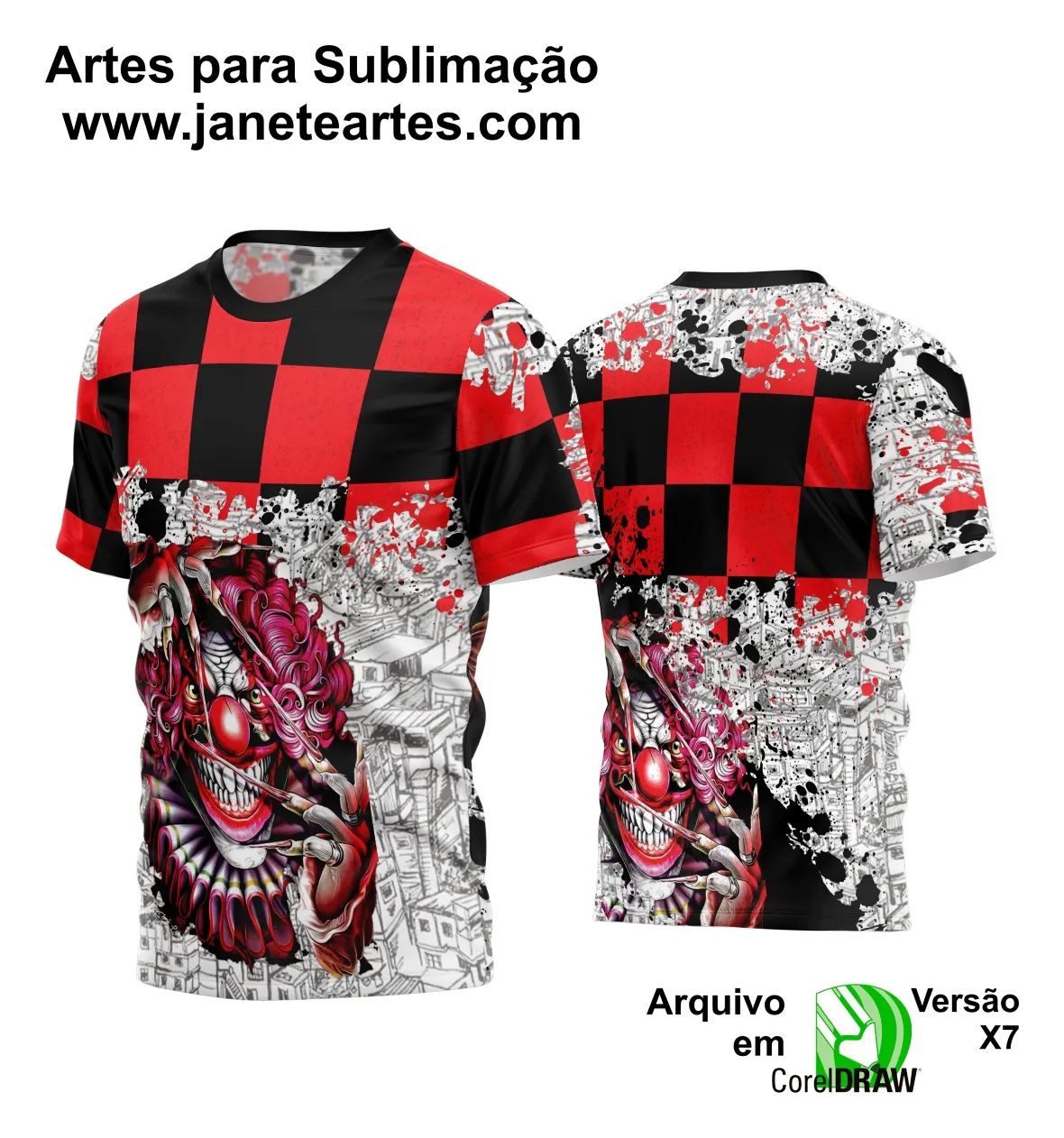 Arte Estampa Camisa Quebrada 2024