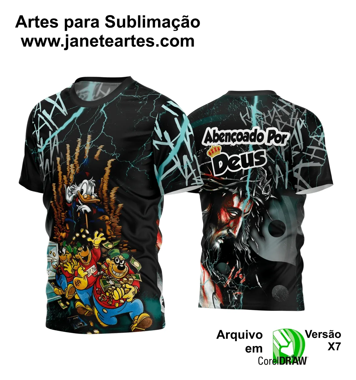 Arte Estampa Camisa Quebrada 2024