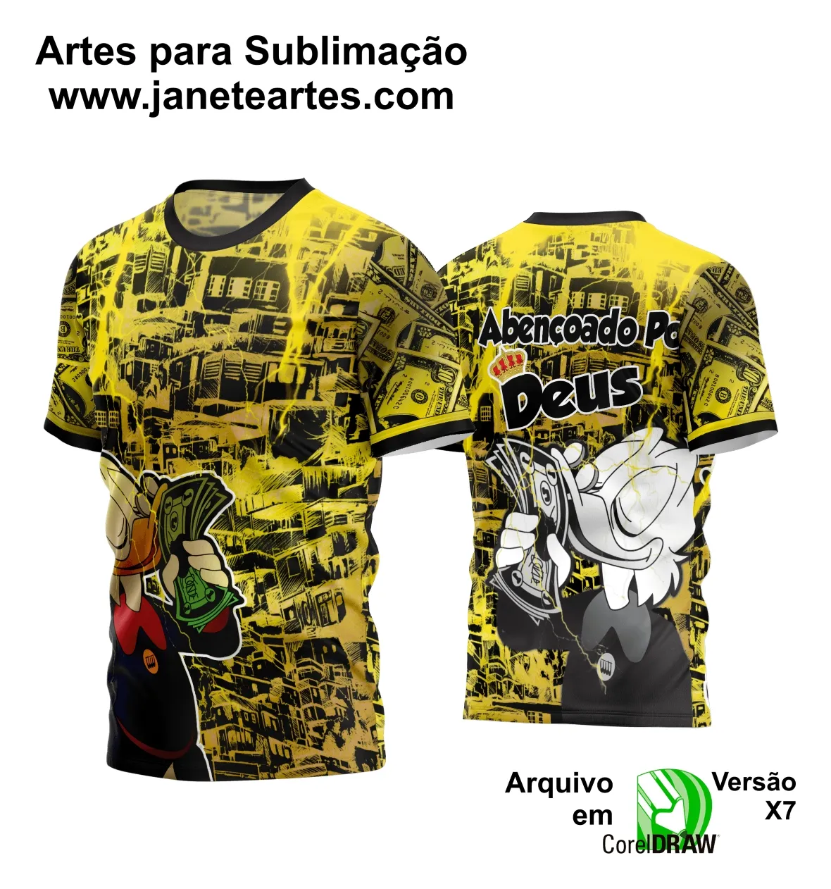 Arte Estampa Camisa Quebrada 2024