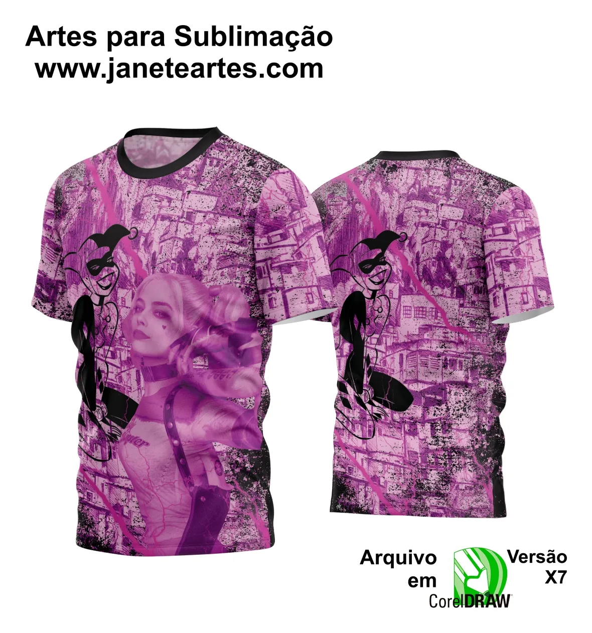 Arte Estampa Camisa Quebrada 2024