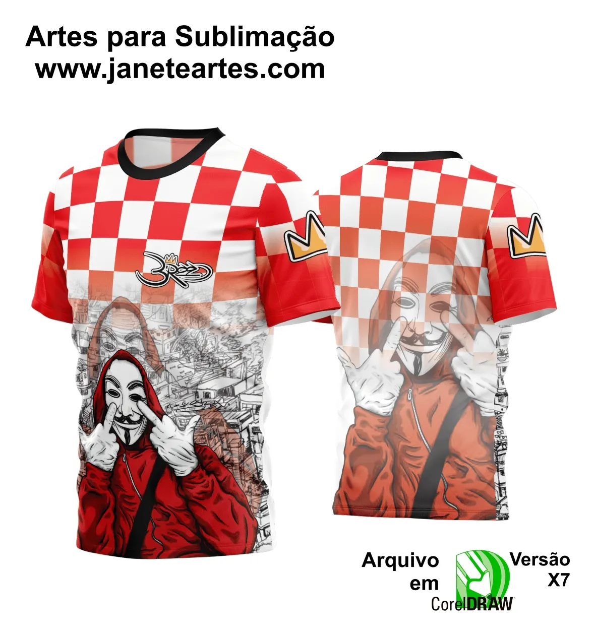 Arte Estampa Camisa Quebrada 2024