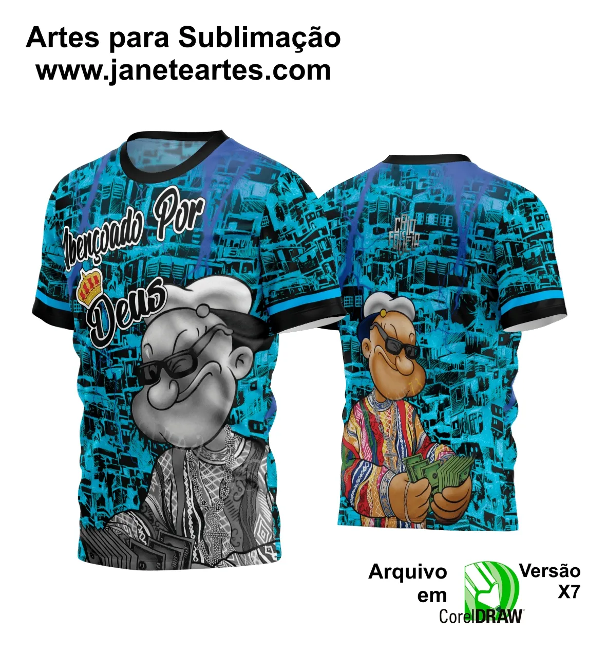 Arte Estampa Camisa Quebrada 2024