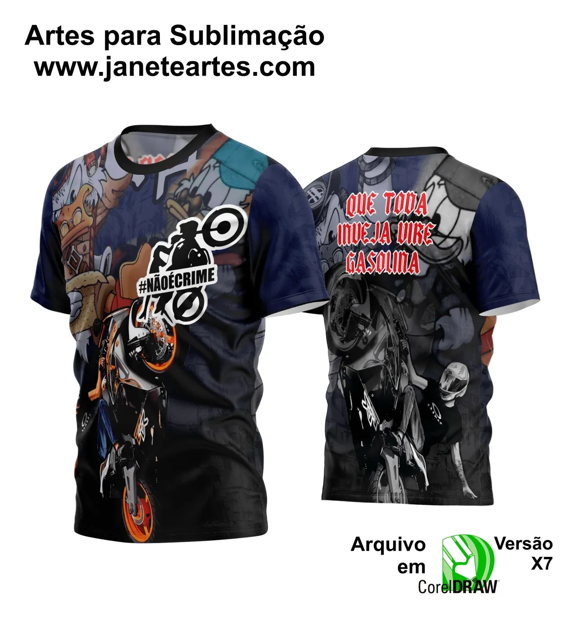 Arte Estampa Camisa Quebrada 2024