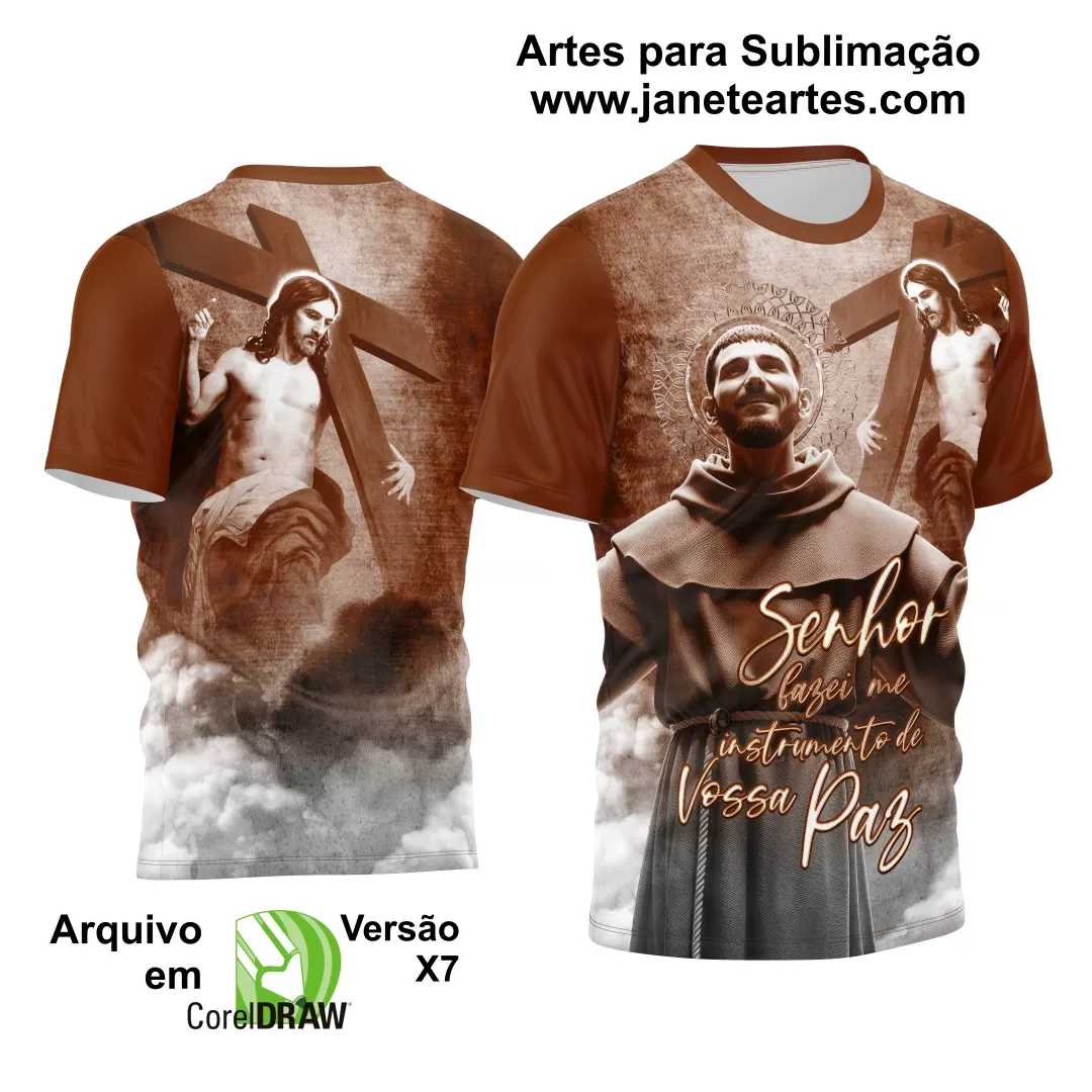 Arte Estampa Camisa São Francisco 2024 - 2025