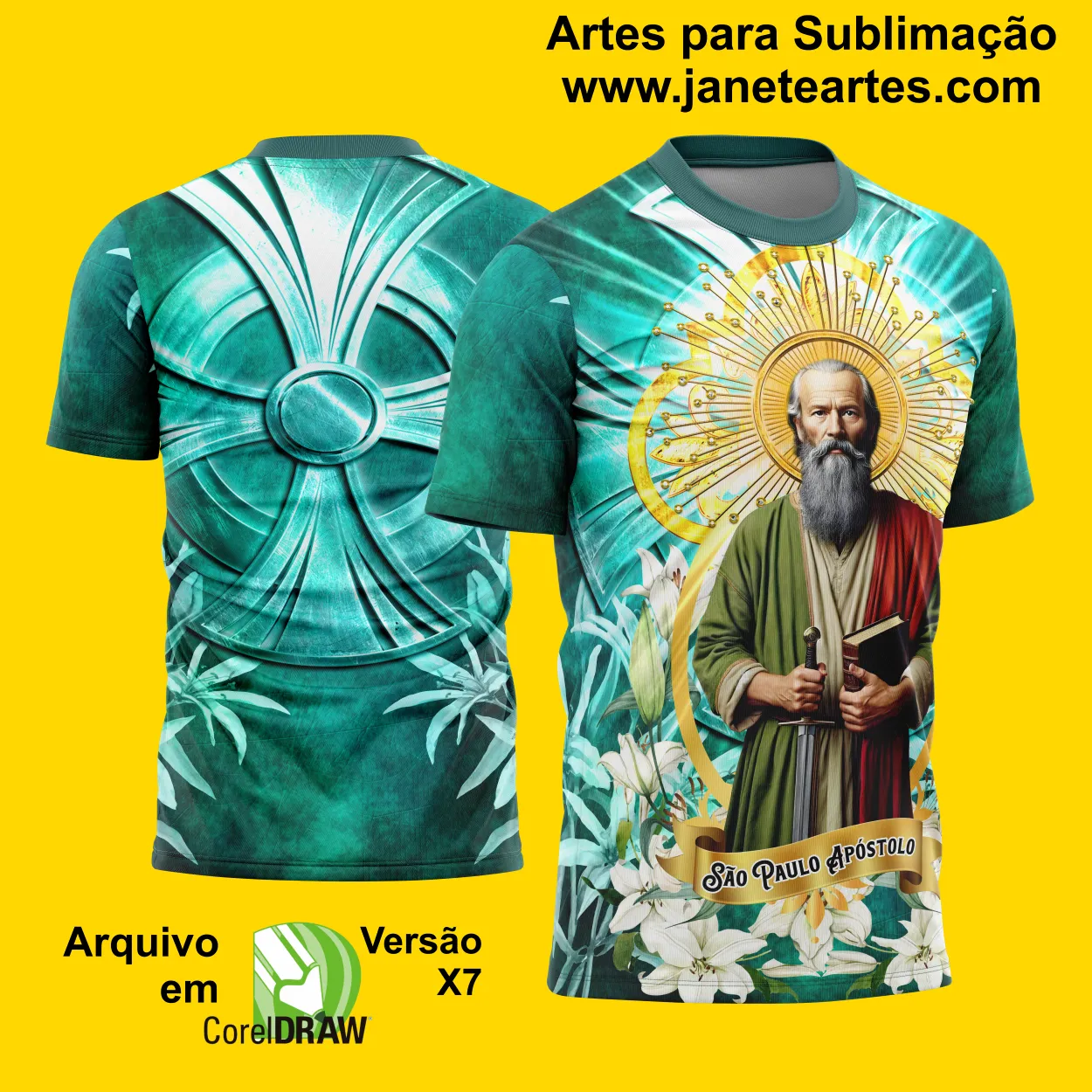 Arte Estampa - Camisa São Paulo Apóstolo 2025