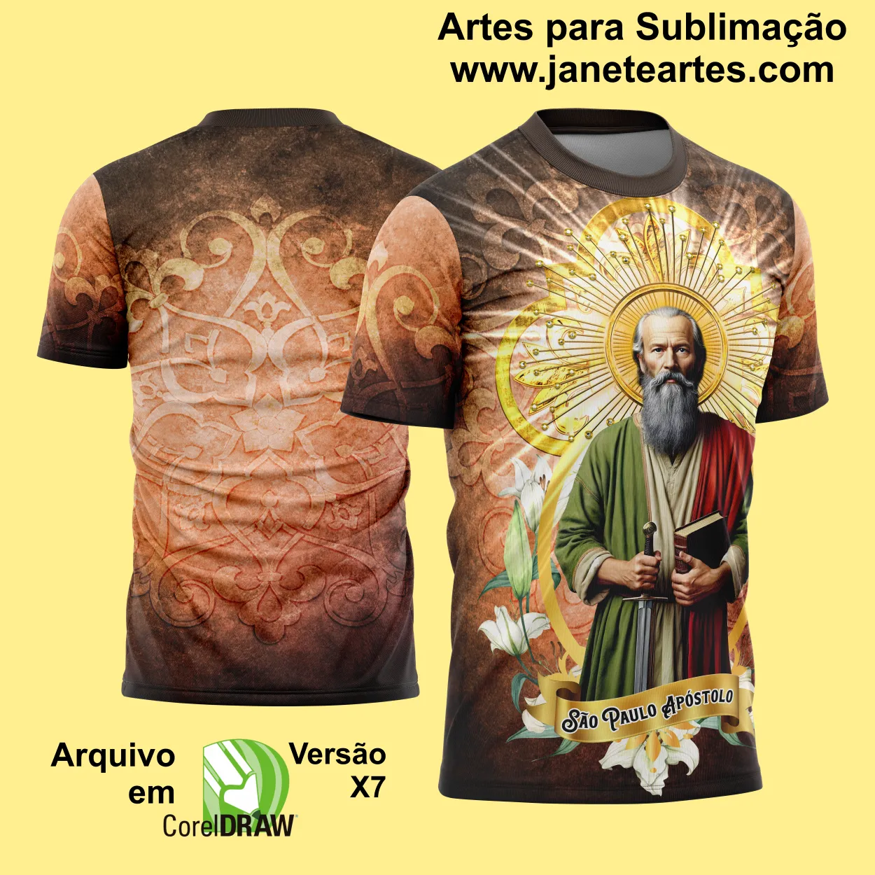 Arte Estampa - Camisa São Paulo Apóstolo 2025