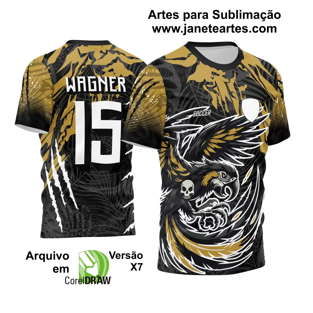 Arte Vetor Camisa de Interclasse Arara Ataque 2024 - 2025