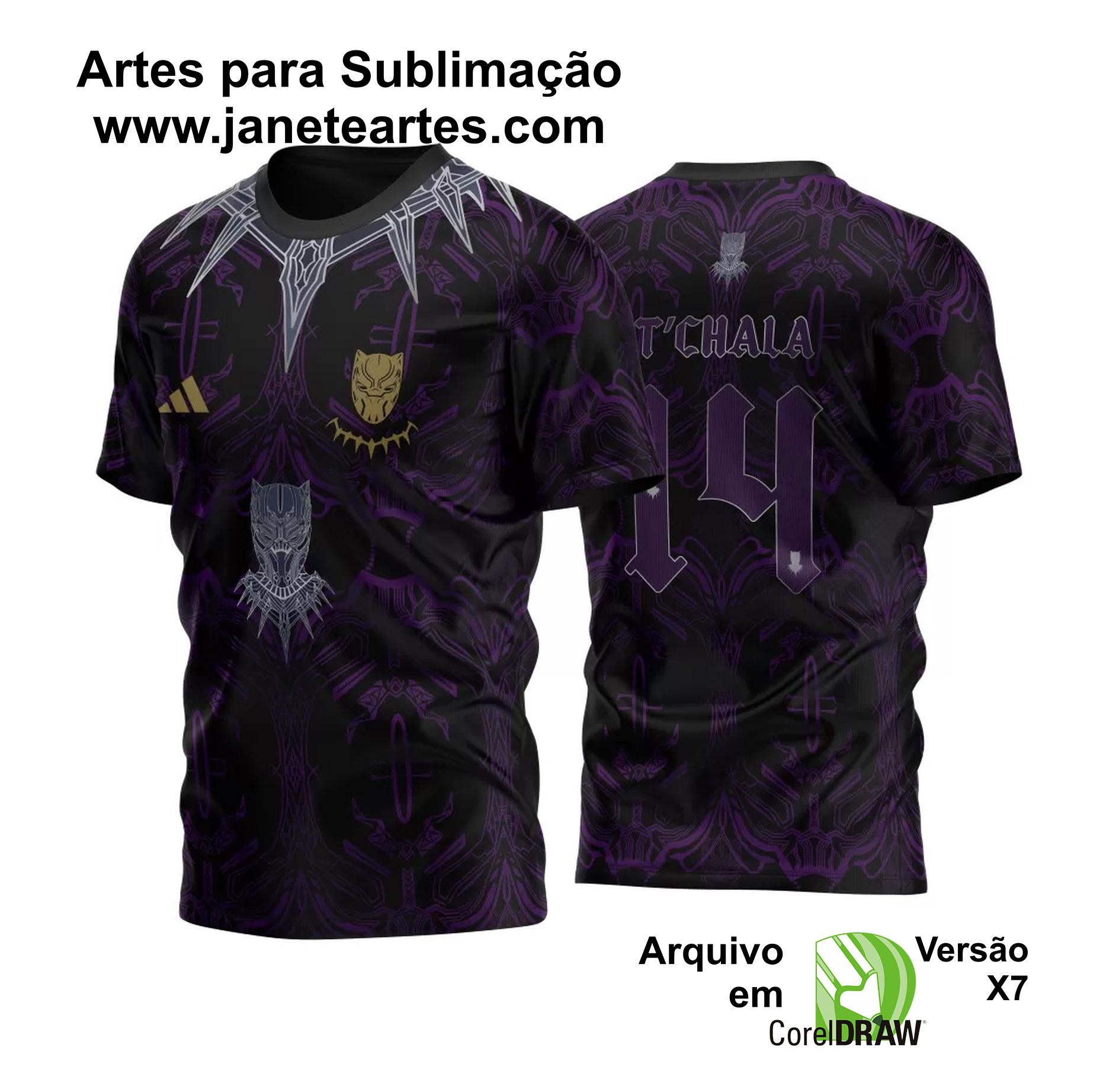 Arte Vetor Camisa Edition Black Panther - Pantera Negra 2023