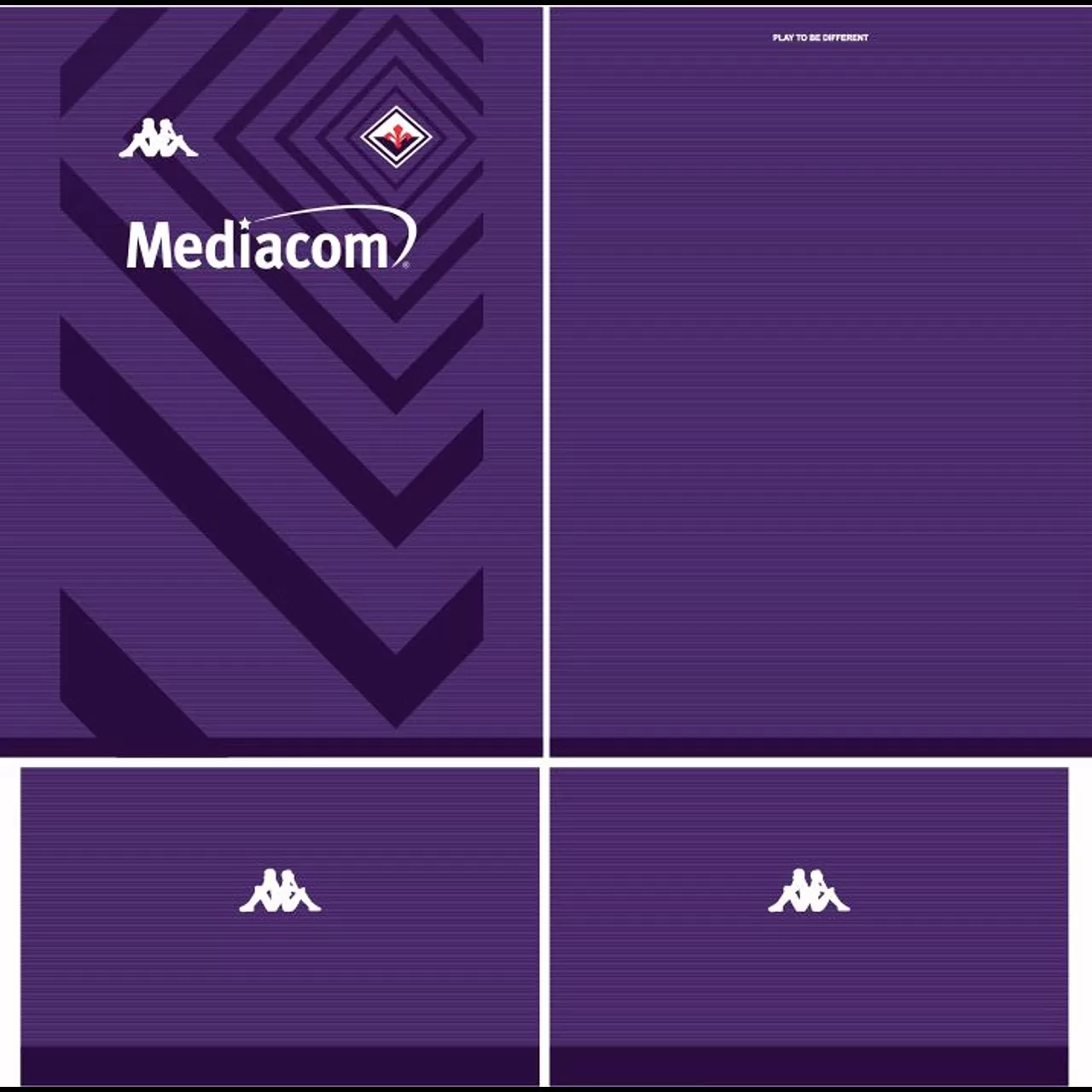 Arte Vetor Camisa Fiorentina Local 2022-2023