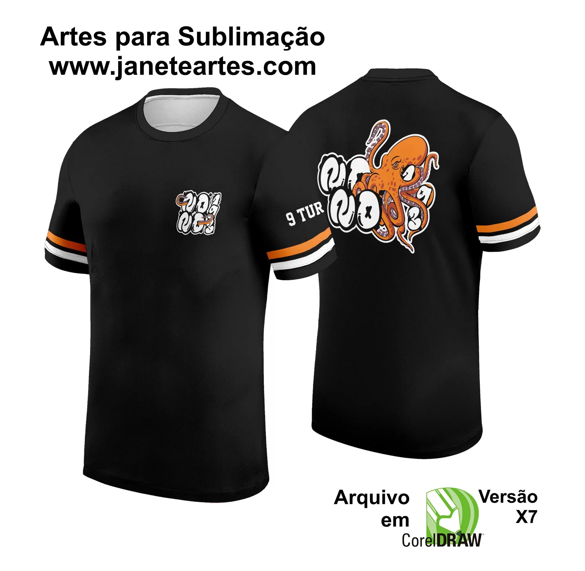 Arte Vetor Camisa Formandos Nono Ano 2024 Polvo