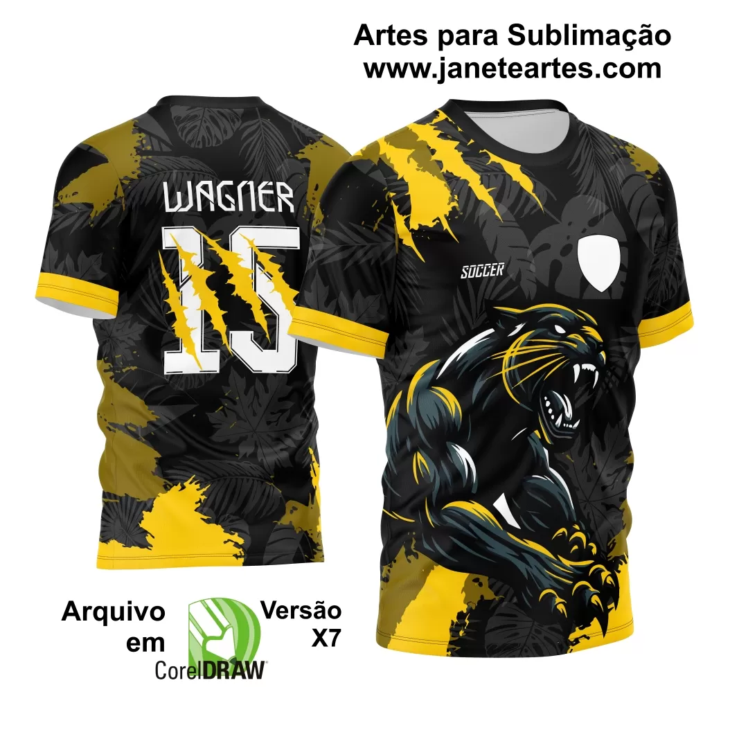 Arte Vetor Camisa InterClasse 2024 Pantera Negra