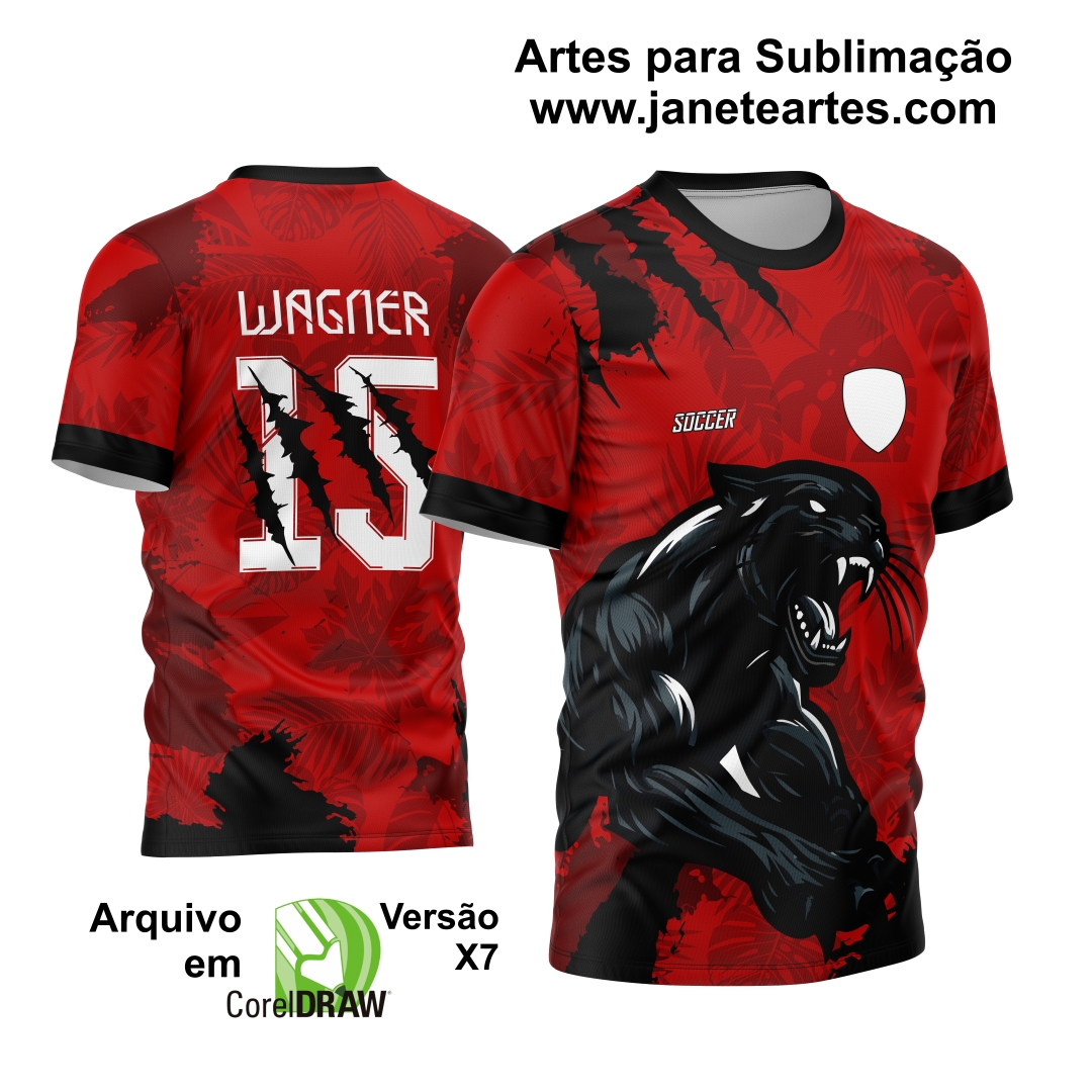 Arte Vetor Camisa InterClasse 2024 Pantera Negra