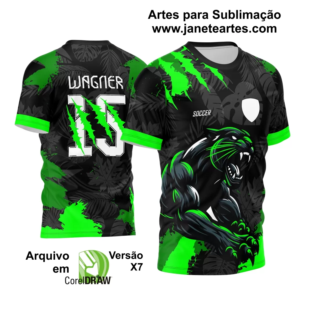 Arte Vetor Camisa InterClasse 2024 Pantera Negra