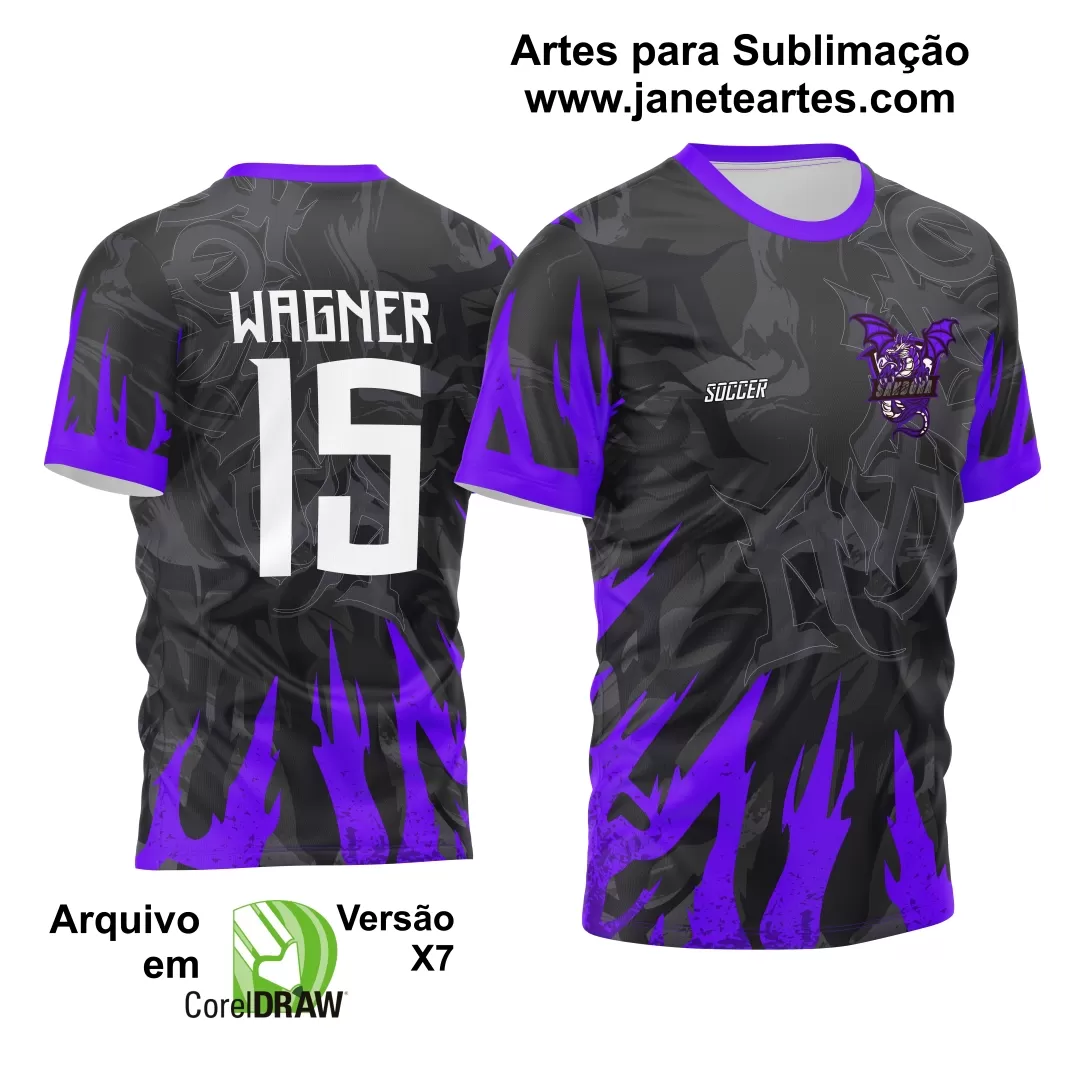 Arte Vetor Camisa Interclasse - Jogos Internos - 2024