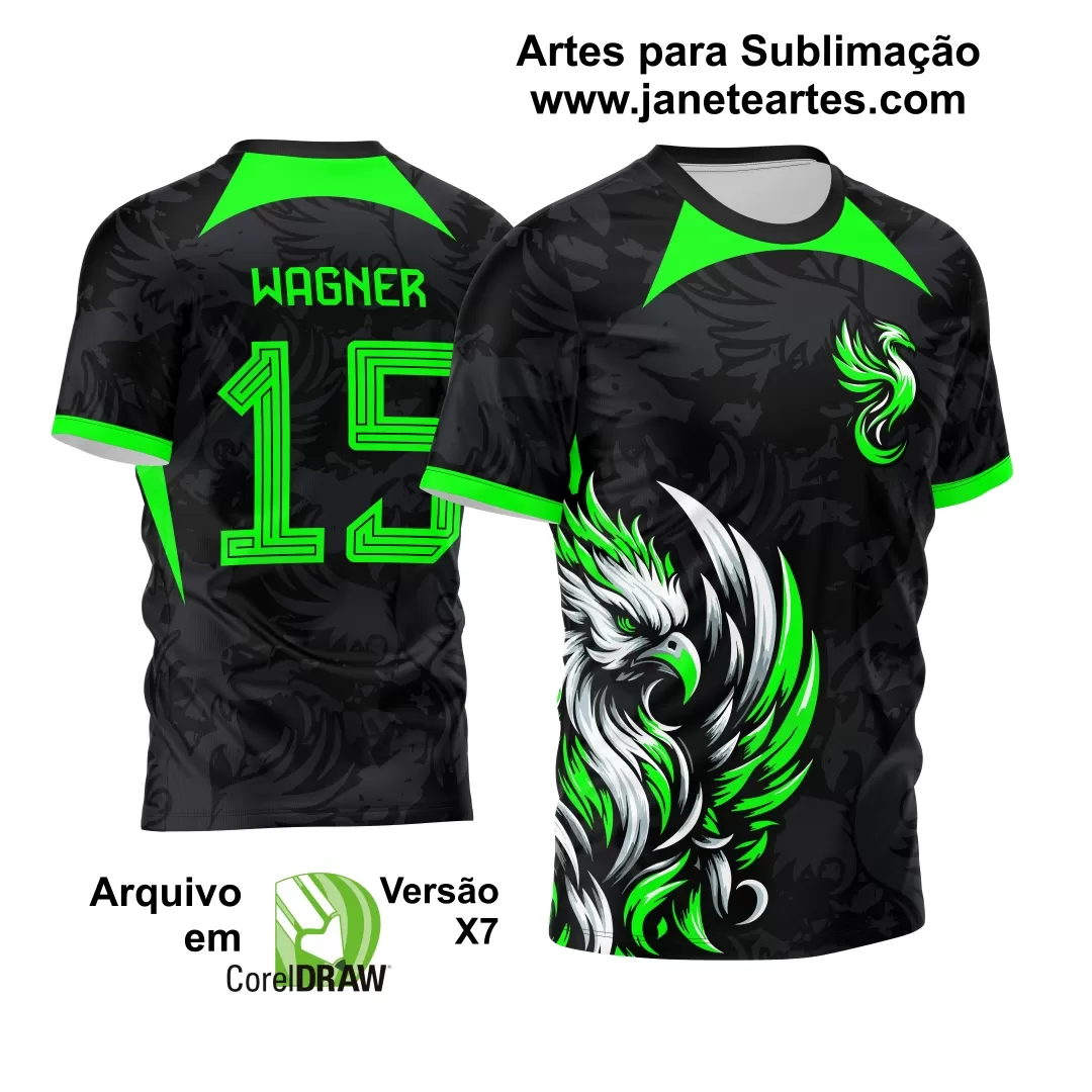 Arte Vetor Camisa Interclasse - Jogos Internos - 2024 - Fênix