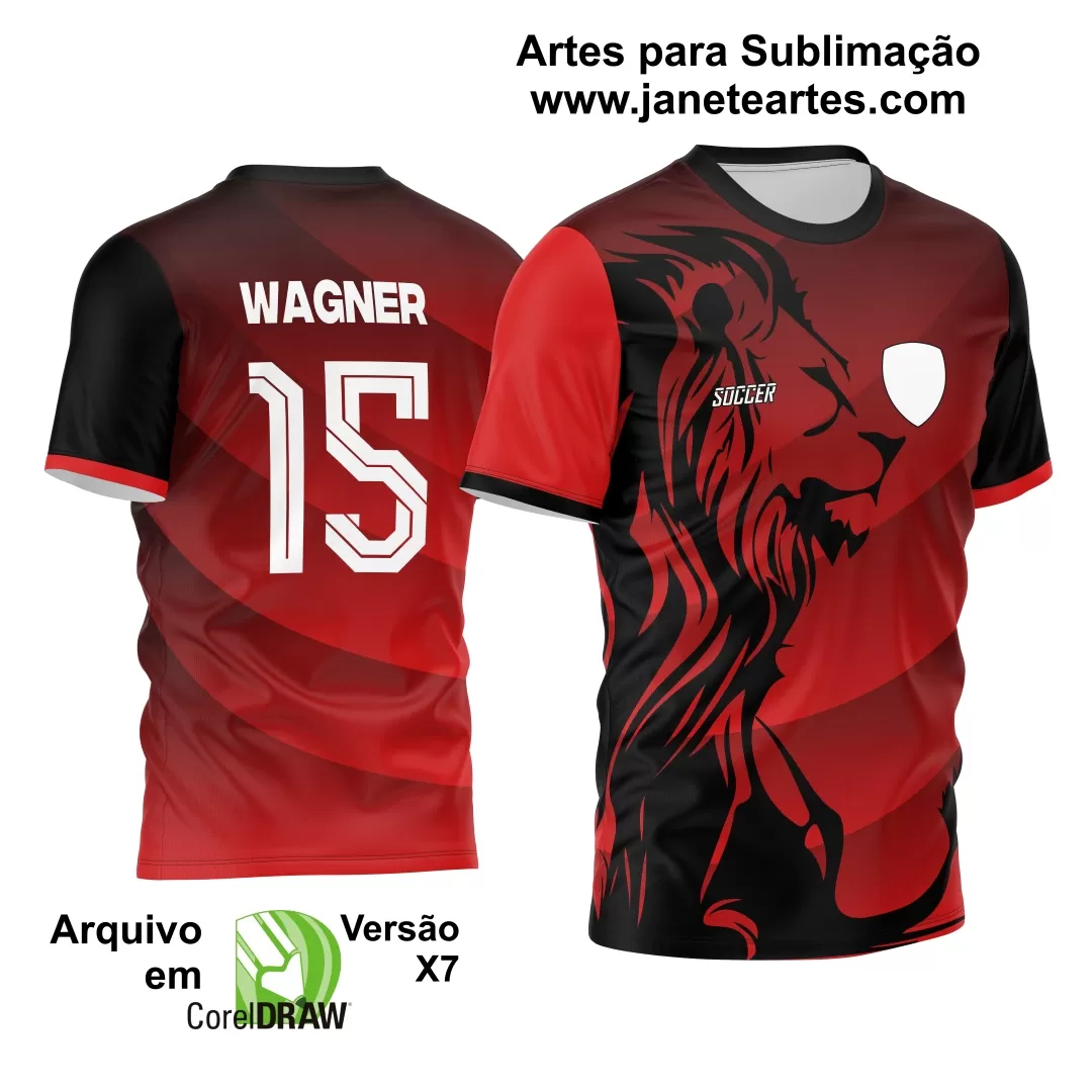 Arte Vetor Camisa Interclasse - Jogos Internos - 2024 - Leão