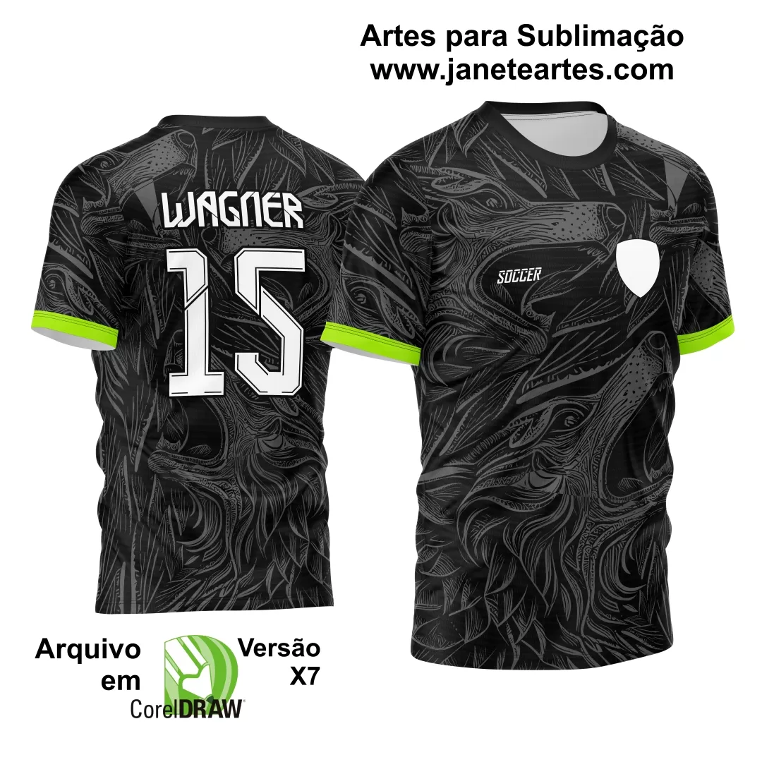 Arte Vetor Camisa Interclasse - Jogos Internos - 2024 - Lobos