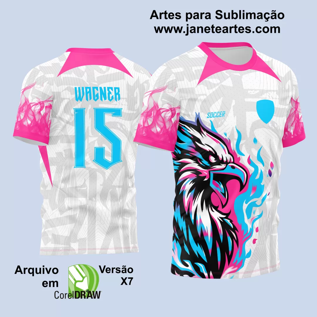 Arte Vetor Camisa Interclasse - Jogos Internos - 2024 - Águia