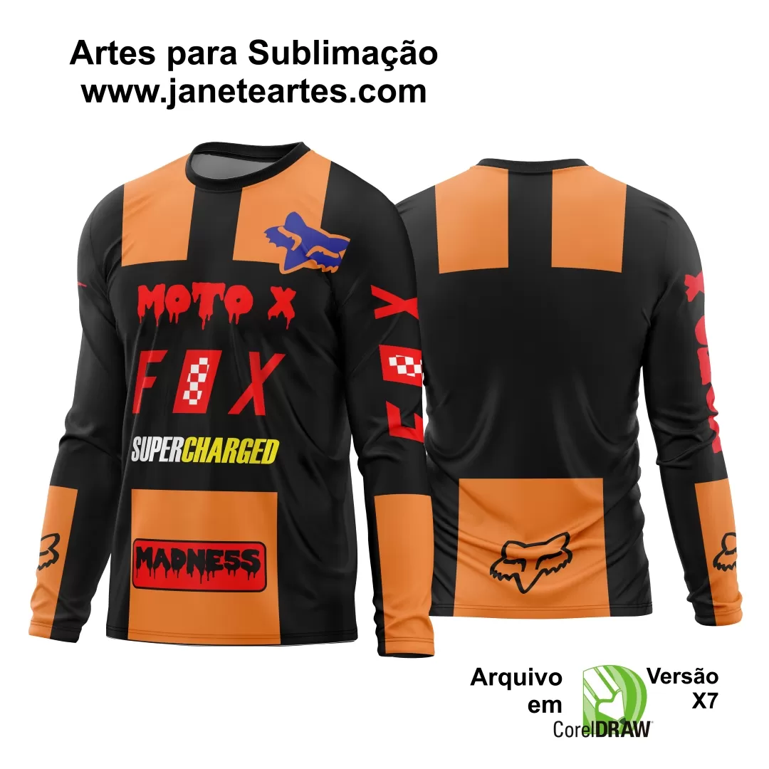 Arte Vetor Camisa MOTOCROSS 2024 - 2025