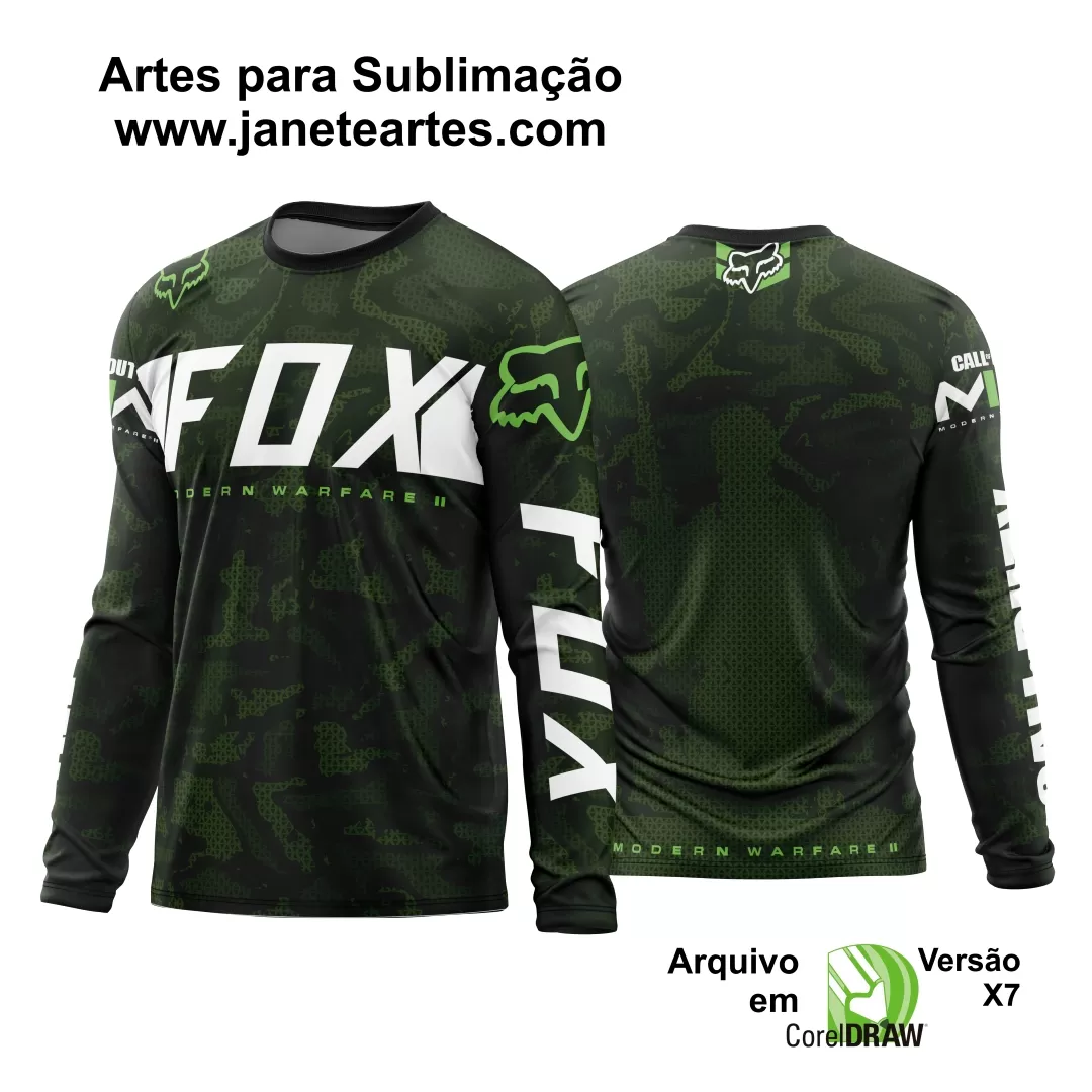 Arte Vetor Camisa MOTOCROSS 2024 - 2025