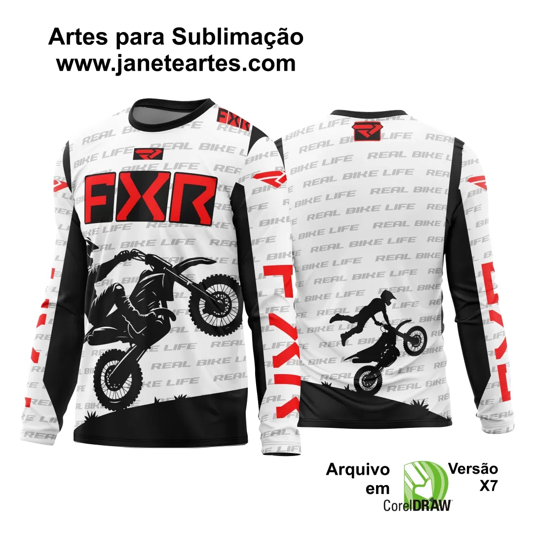 Arte Vetor Camisa MOTOCROSS 2024 - 2025