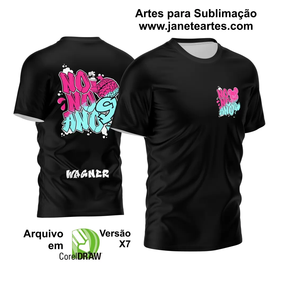 Arte Vetor Camisa Nono Ano 2024 Spray