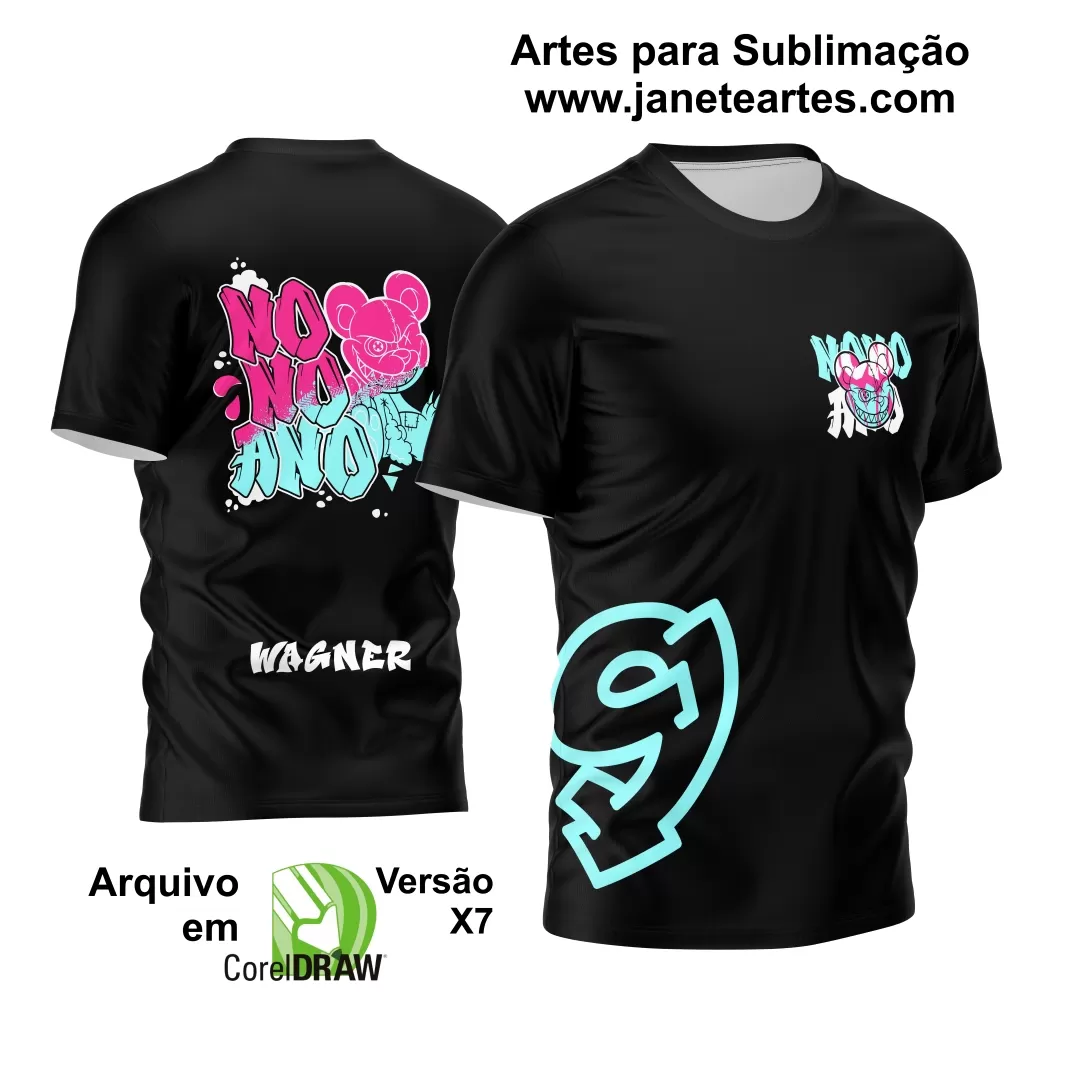 Arte Vetor Camisa Nono Ano 2024 Urso