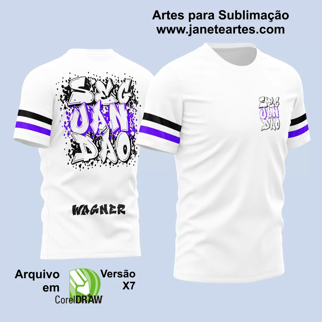 Arte Vetor Camisa Segundão 2024 Graffit