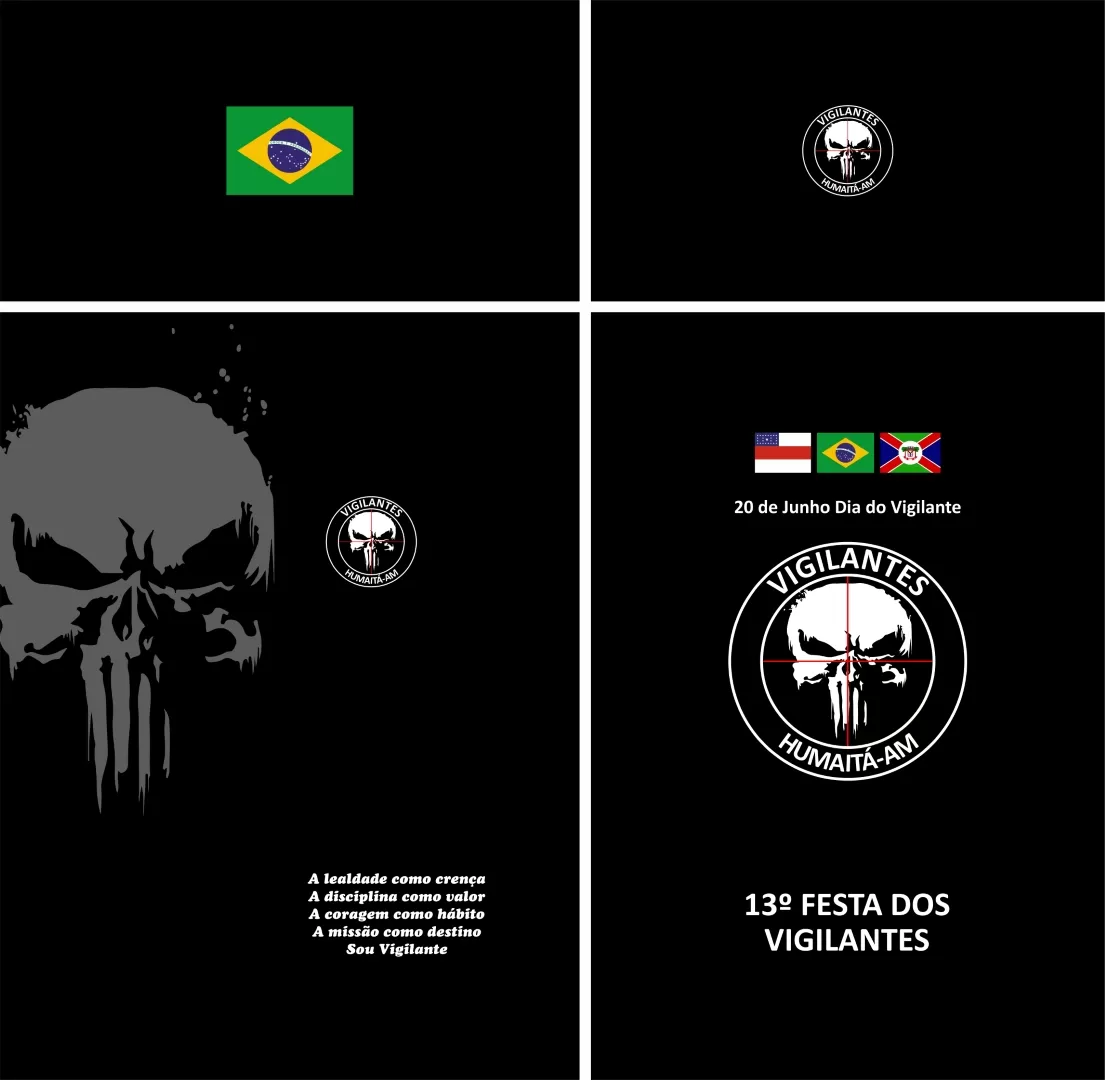 Arte Vetor Camisa Vigilantes