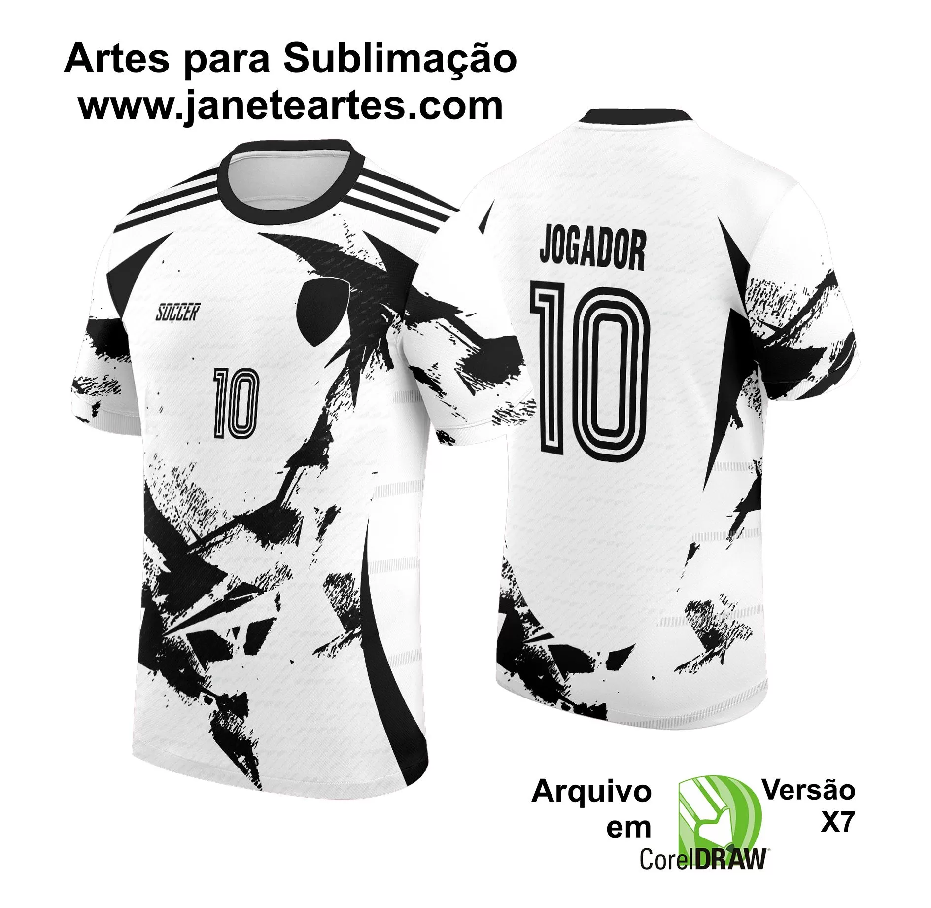 Arte Vetor Camisa de Interclasse 2024 - 2025