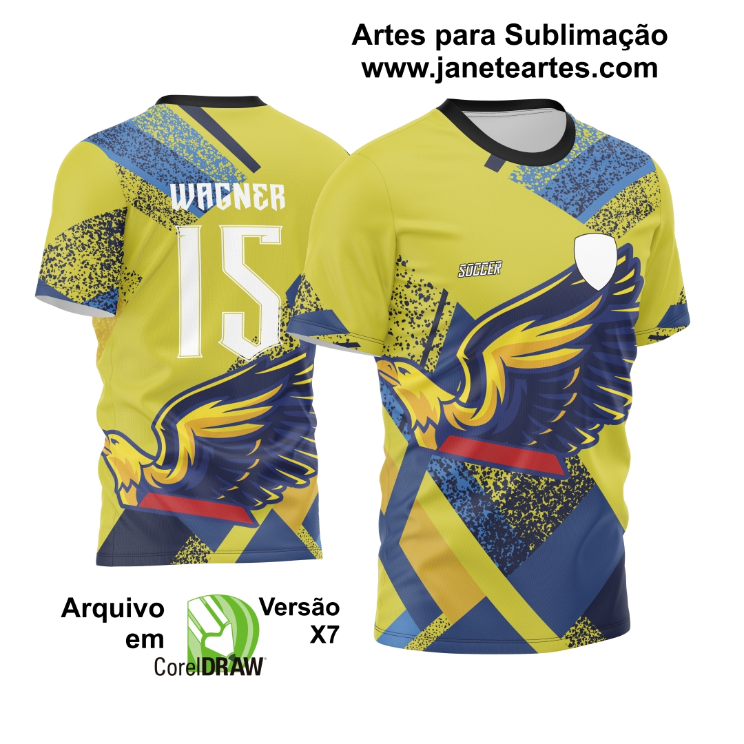 Arte Vetor Camisa de Interclasse 2024 - 2025 - Águia