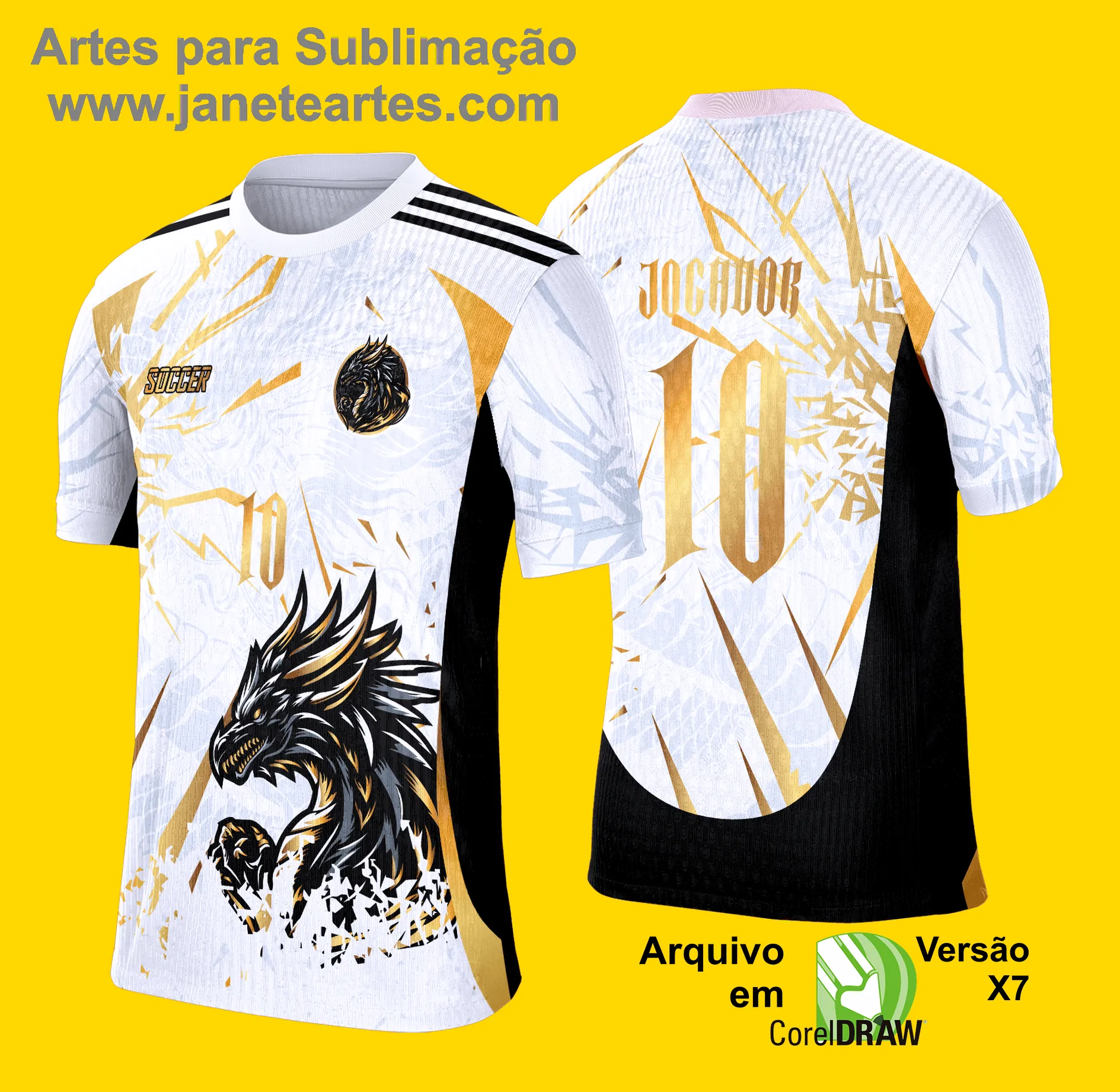 Arte Vetor Camisa de Interclasse 2025