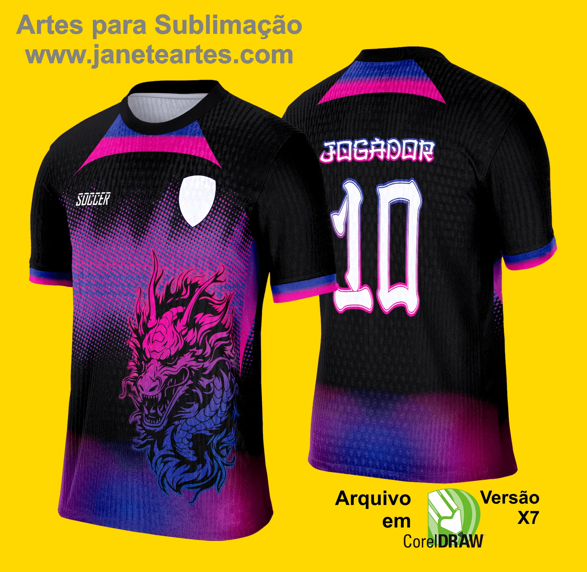 Arte Vetor Camisa de Interclasse 2025